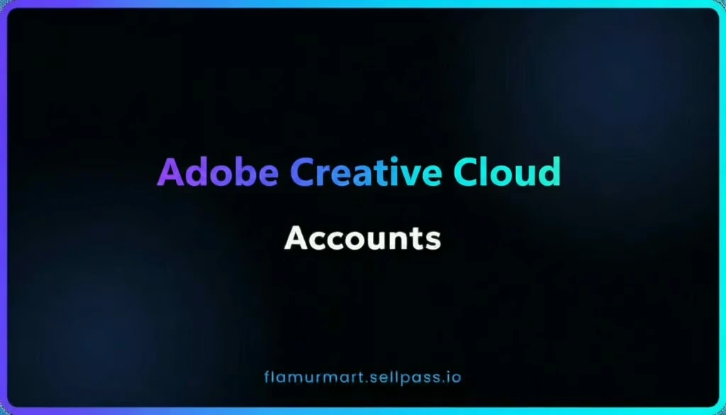 Adobe Creative Clouds┃1 Year Subscription