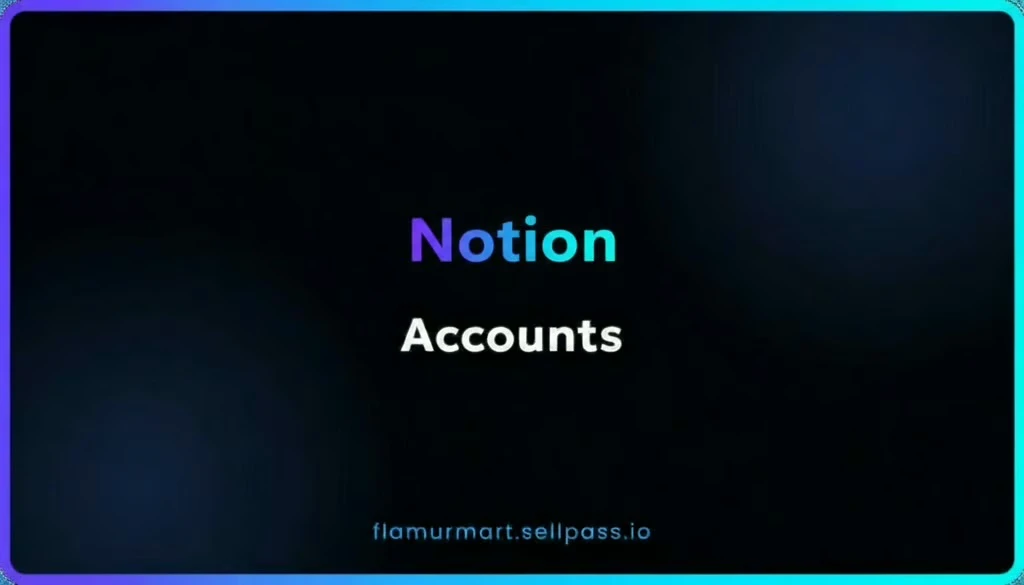 Notion Pro Accounts┃1 Year Subscription