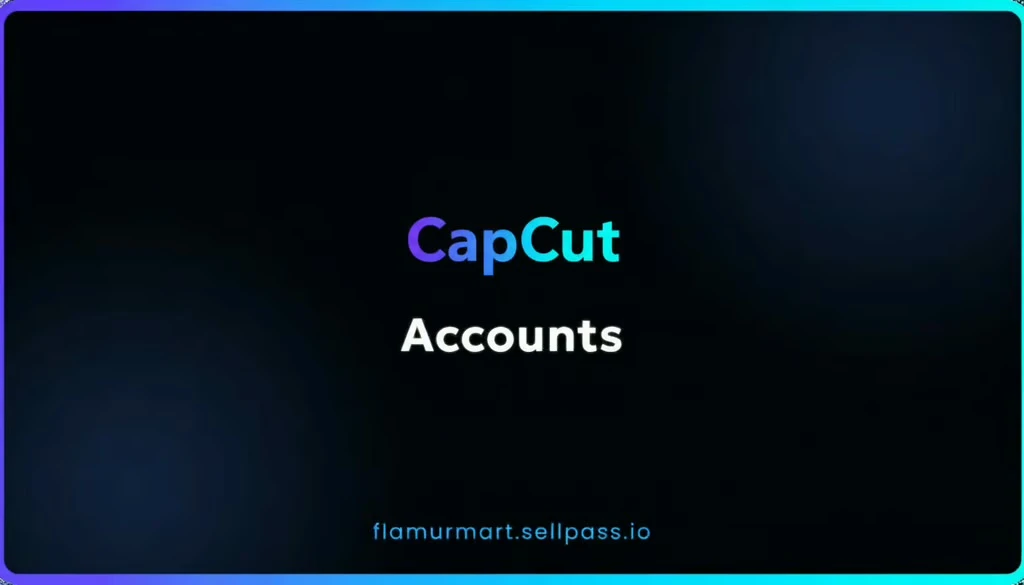 Capcut VIP Accounts┃3 Months Warranty